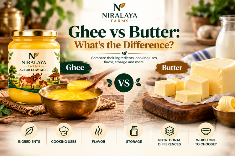Ghee vs Butter: What's the Difference?